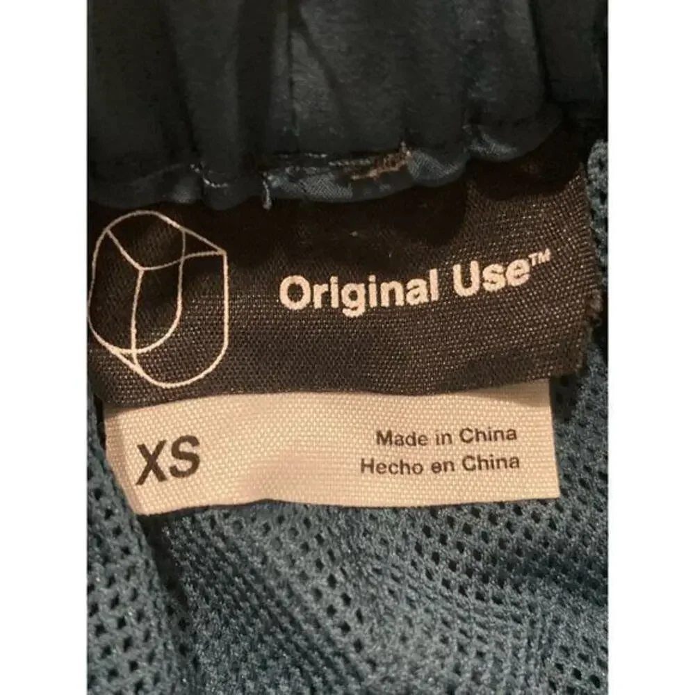 Original Use Men's Blue Woven Cargo Drawstring Shorts XS‎ Casual Summer Wear